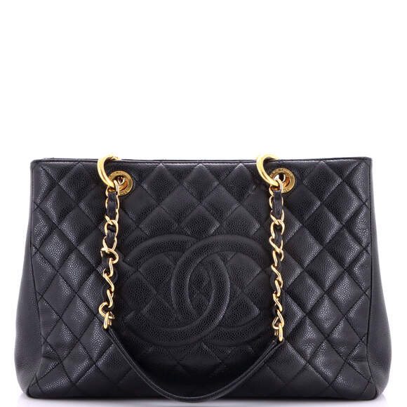 Chanel Handbags - Chanel Grand Shopping Tote Quilted Caviar